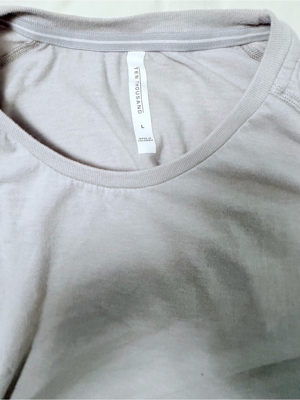 Ten Thousand Crewneck Tee in Pale Lavender